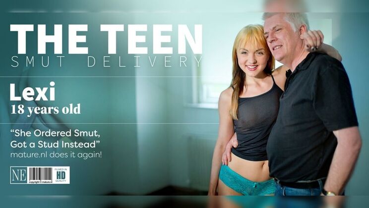 Mature.nl - Lexi - Mike Ock - Smut Delivery turns into a real old and young hardcore sex party! / 01.10.2025