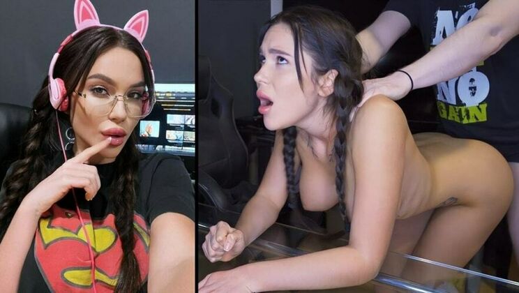 PornForce - Bambola - Butt Spencer - Hot Gamer Babe BAMBOLA Fucked Hard In Doggystyle / 26.07.2022
