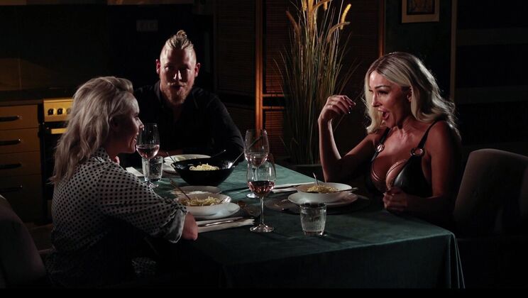 Sinful XXX - Aubrey Black - Jaxson Wolfe - Bridget Bardot - Aubrey For Dinner -Scene 2 - Try Her Out / 01.09.2023