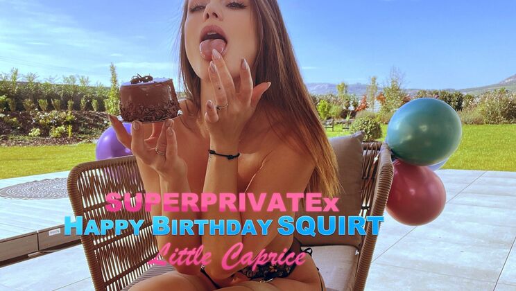 Super Private X - LittleCaprice - SUPERPRIVATEx Birthday Squirt Little Caprice / 23.10.2024