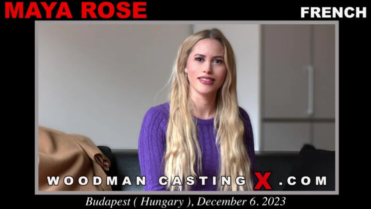 Woodman Casting - Maya Rose - Maya Rose casting / 17.12.2023